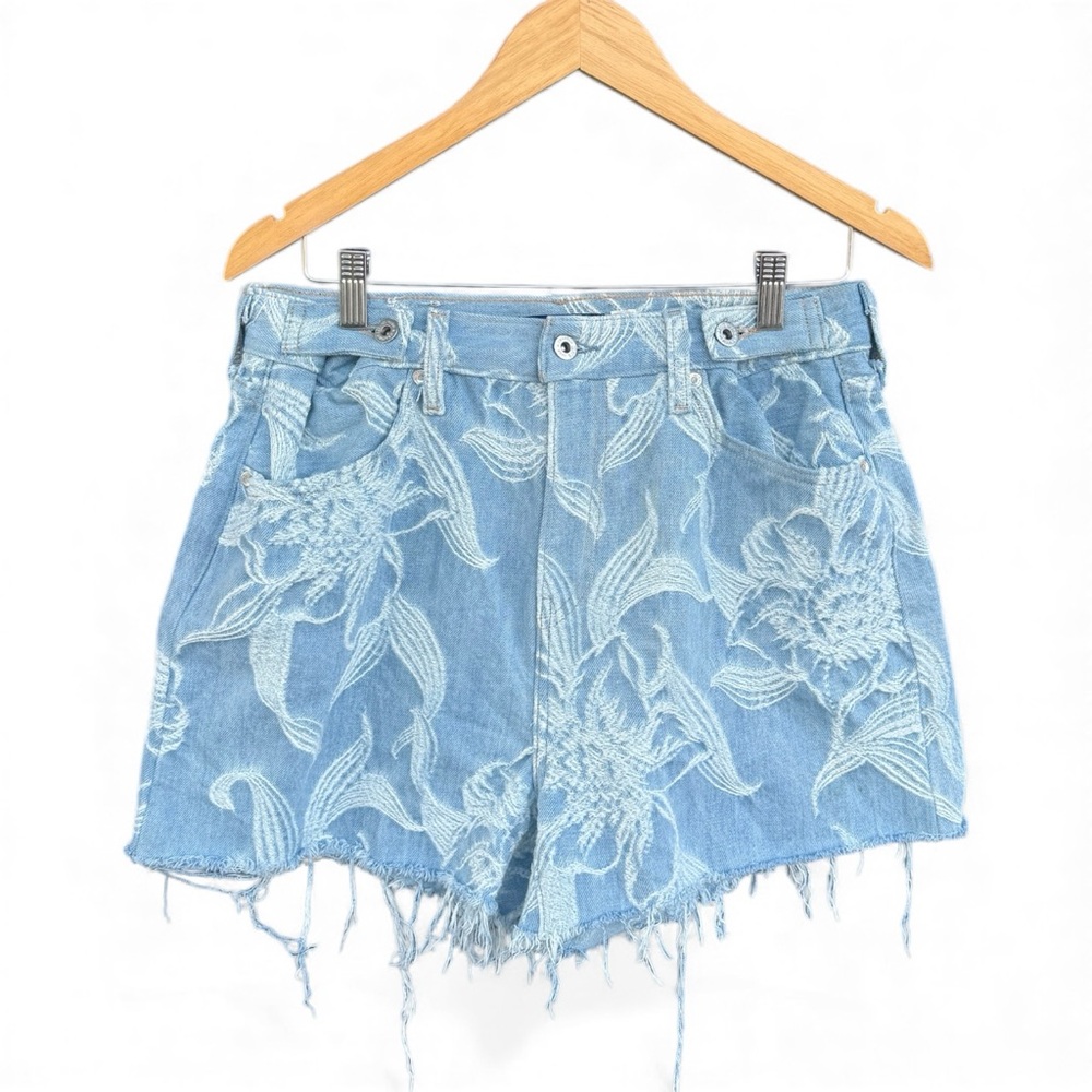 Levi's | High Waist Floral Jean Shorts | 27
